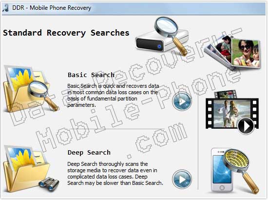 Cell Phone Forensic Software screen shot
