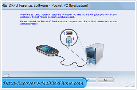 Pocket PC Forensic Tool screenshot