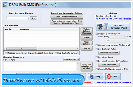 Bulk SMS Software – Professional