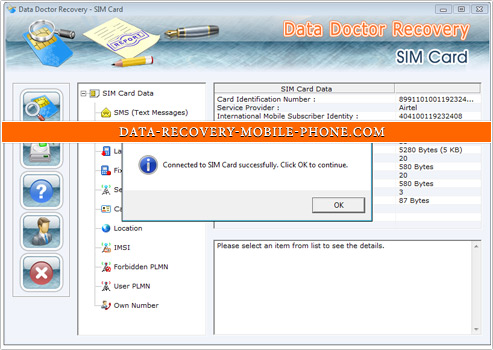 Data Recovery for Sim Card