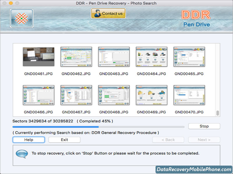 Screenshot of Recover Mac OS 4.0.3.3