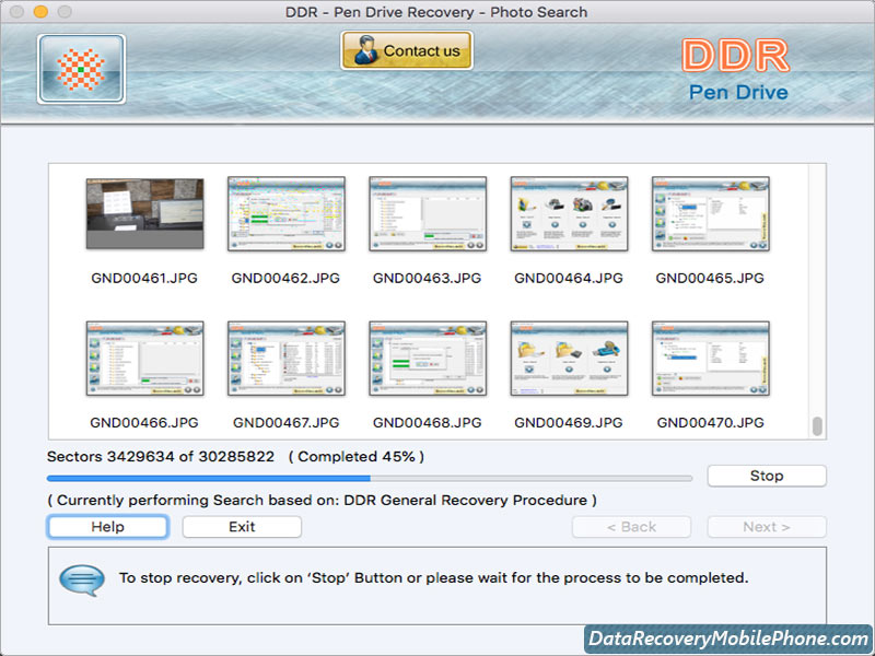 Screenshot of Recover Mac OS