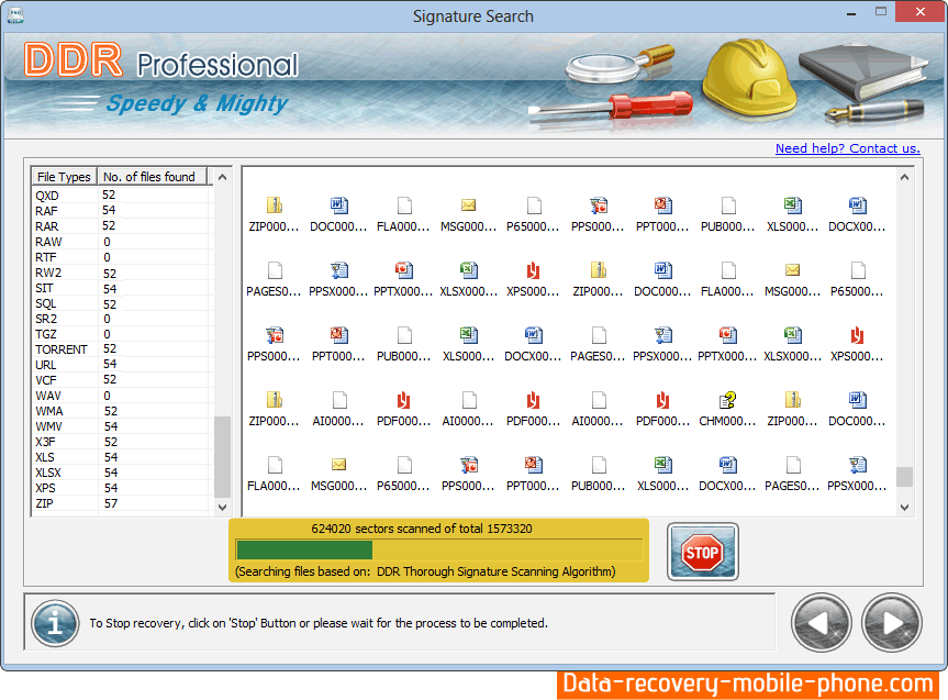 Data Recovery - Professional Screenshot